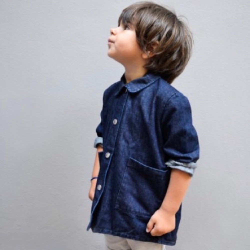 NWOT Denim Artist Smock / Jacket (2-3T)